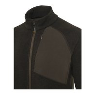 Abisko Full Zip Fleece Sweatshirt - Brown Bark