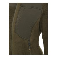 Halifax Sherpa Fleece Women's Jacket - Green Moss