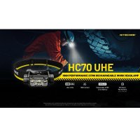 Nitecore HC70 UHE - Flashlight headlamp
