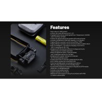 Nitecore HC70 UHE - Flashlight headlamp