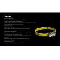Nitecore NU27 - Flashlight headlamp