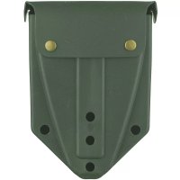 M-Tramp 3-piece folding shovel with sleeve - olive green