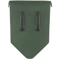 M-Tramp 3-piece folding shovel with sleeve - olive green