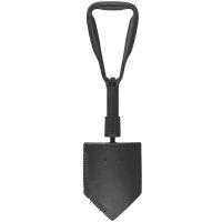 M-Tramp 3-piece folding shovel with sleeve - olive green