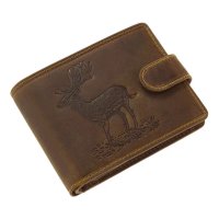 Green Deed leather wallet - Daniel brown