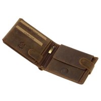 Green Deed leather wallet - Daniel brown