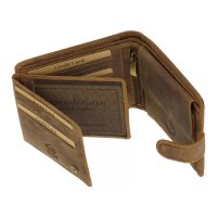Green Deed leather wallet - Daniel brown
