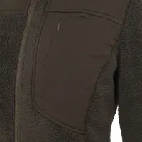 Halifax Sherpa Fleece Women's Jacket - Brown Bark