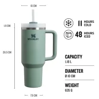 STANLEY The Quencher H2.O FlowState™ Tumbler thermo mug 1,18 L green