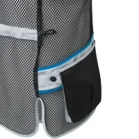 Full Mesh Vest - Black &amp; Blue Excell