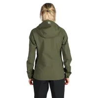 CORI women's softshell jacket - dark green
