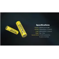 Nitecore 18650 Li-ion battery 4000mAh