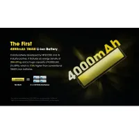 Nitecore 18650 Li-ion battery 4000mAh