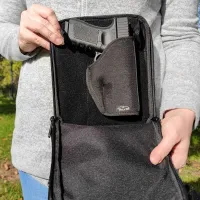 FALCO - A709 Nylon Velcro pouch for concealed carry bag G19