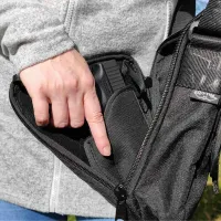 FALCO - A709 Nylon Velcro pouch for concealed carry bag G19