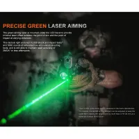 Fenix GL23R laser flashlight for gun