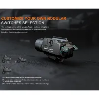 Fenix GL23R laser flashlight for gun