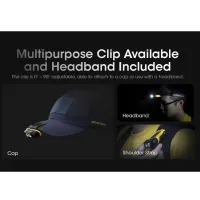 Nitecore NU11 - Headlamp with motion sensor - black