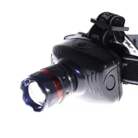 LED headlamp ZOOM black