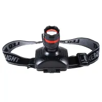 LED headlamp ZOOM black