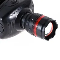 LED headlamp ZOOM black