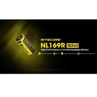 Nitecore RCR123A Li-ion battery 950mAh USB-C