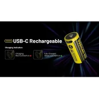 Nitecore RCR123A Li-ion battery 950mAh USB-C