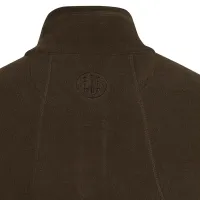 HP Logo Full Zip Fleece Sweatshirt - Brown Bark