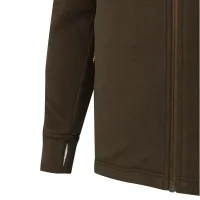 HP Logo Full Zip Fleece Sweatshirt - Brown Bark