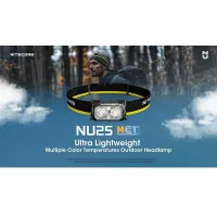 NITECORE flashlight NU25 MCT headlamp 400 lumens
