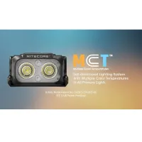 NITECORE flashlight NU25 MCT headlamp 400 lumens