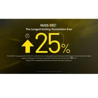 NITECORE flashlight NU25 MCT headlamp 400 lumens