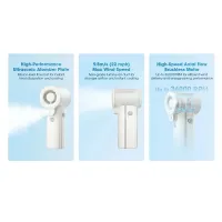 NITECORE izzCool40 electric travel fan with water mist