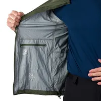 Northfinder NORTHKITPRO1 - Men's waterproof jacket darkgreen