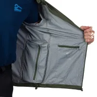 Northfinder NORTHKITPRO1 - Men's waterproof jacket darkgreen