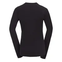 DEJA - Women's merino t-shirt - black