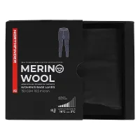 KENDAL - Women's merino leggings - black
