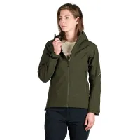 Northfinder TIFFANI women's softshell jacket - dark green