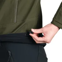 Northfinder TIFFANI women's softshell jacket - dark green