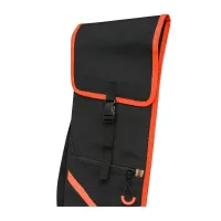 Challenge gun case 140 cm ( folding ) - Black & Orange