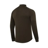 Glider Merino Half Zip Sweater - Brown Bark