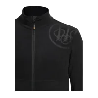 HP Logo Full Zip Fleece Sweatshirt - Black