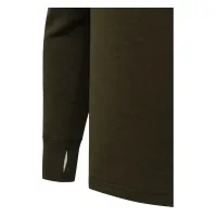Glider Merino Half Zip Sweater - Green Moss