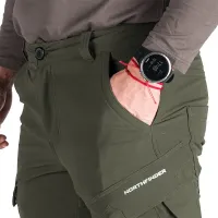 Northfinder KUBA men's trousers - dark green