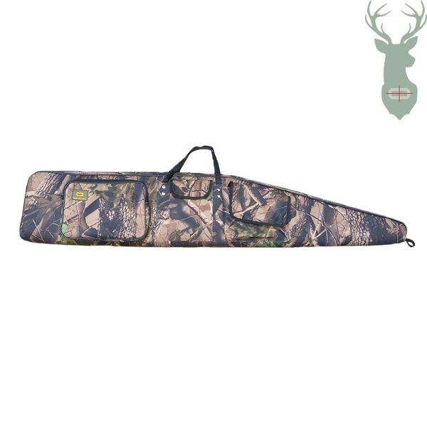 Gun case leaf pattern 3 pockets