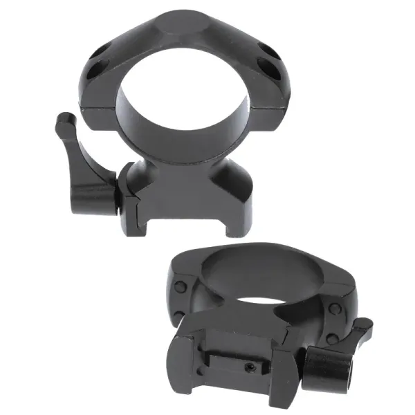 BAUER Mounting Kit d=30 mm, Standard (Height=15mm, for Weaver, quick-release, steel)