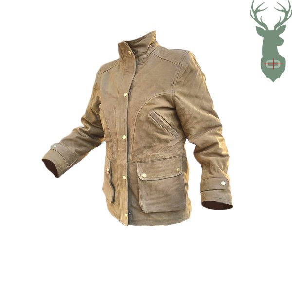 Women's leather coat OLIVE-DI