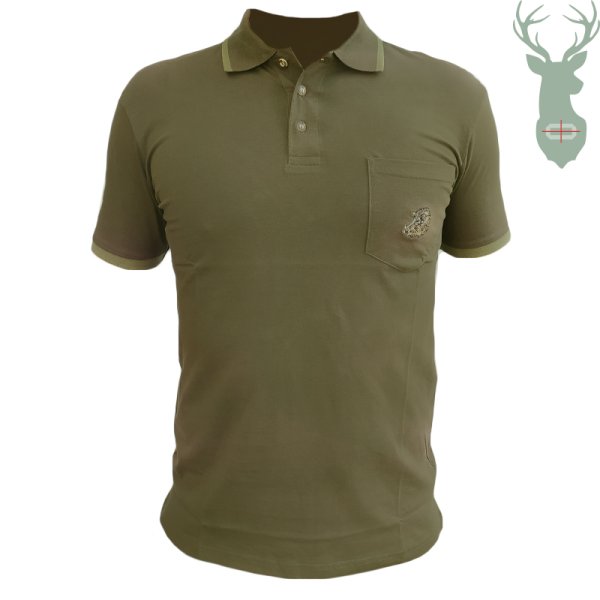 TRACHTEN polo shirt - wild boar