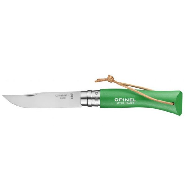 Opinel VRI N7 inox Trekking - Green knife