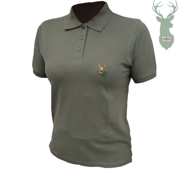 Women's polo shirt - deer